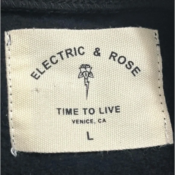 NWT Electric & Rose Oversized Long Sleeve Tie Dye Shirt/Sweatshirt - Picture 6 of 7